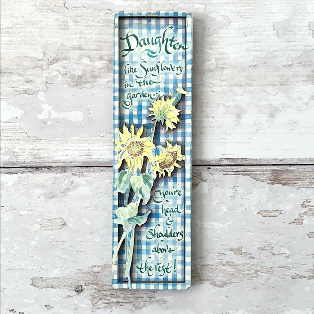 Daughter Like Sunflowers 3D Magnet Gift Flowers Mother Mom Mothers Day